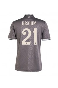 Real Madrid Brahim Diaz #21 Fotballdrakt Tredje Klær 2024-25 Korte ermer